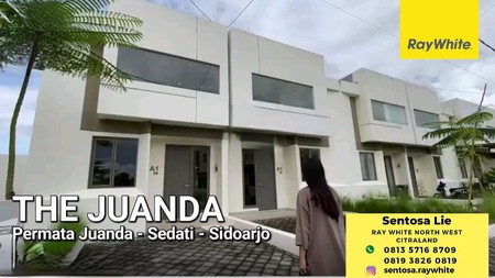 900 jt-an Rumah The Juanda -Baru Modern Mezzanine Floor-Permata Juanda - Sedati - Sidoarjo - Ready Stock Siap Huni