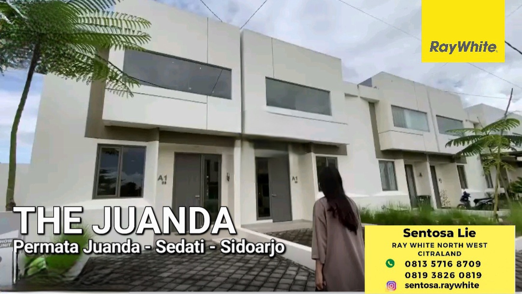 900 jt-an Rumah The Juanda -Baru Modern Mezzanine Floor-Permata Juanda - Sedati - Sidoarjo - Ready Stock Siap Huni