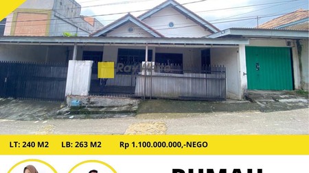 Rumah Tengah Palembang Murah banget cocok untuk investasi