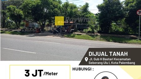 Jual tanah tempat Strategis, bisa buat usaha