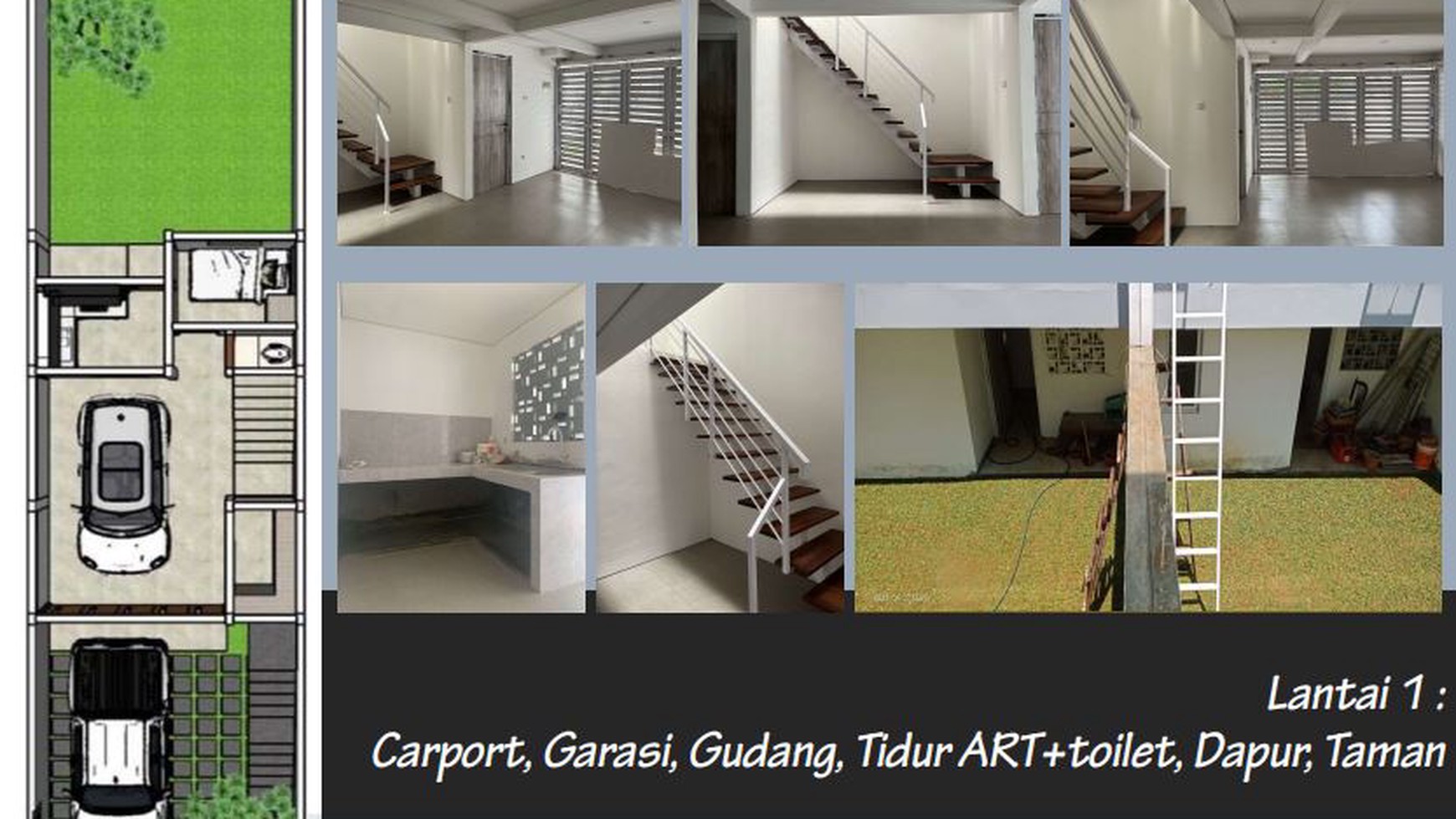 2 Unit Rumah baru di area Bogor Utara, Tanah Baru - Bogor 