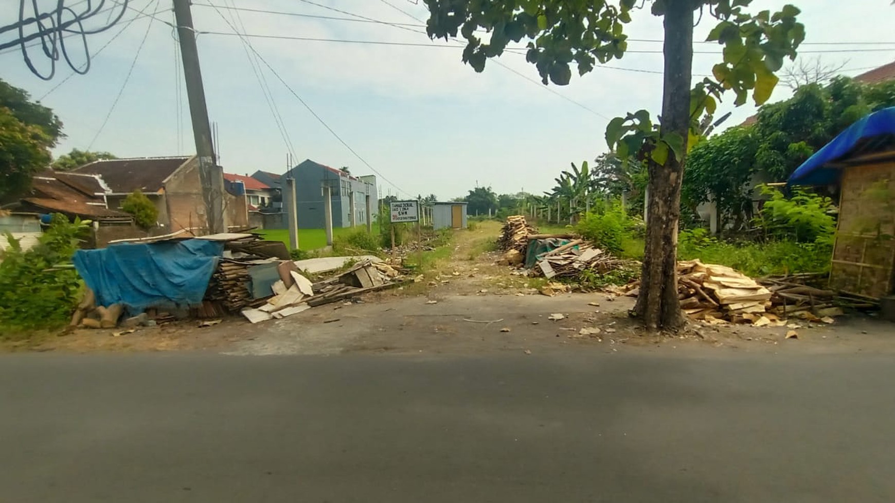 Tanah Luas 1215 Meter Persegi Di Dekat Kampus ISI Panggungharjo, Sewon, Bantul