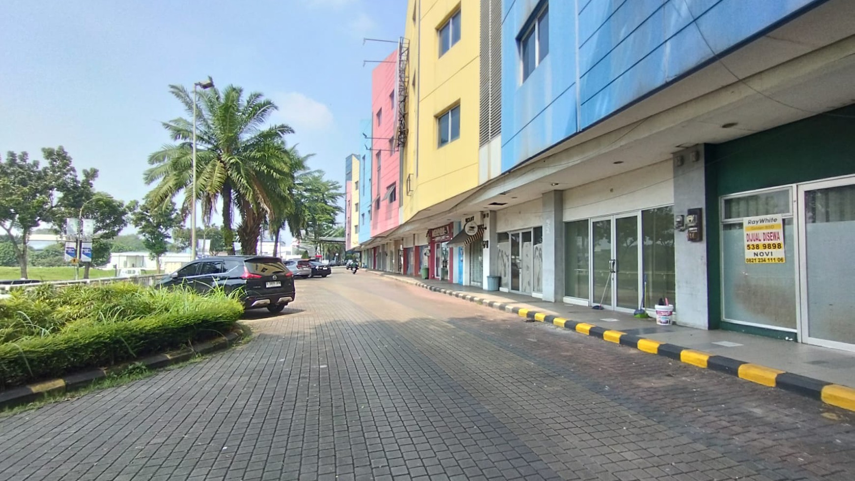 dijual ruko strategis, hadap jalan tengah kota junction bsd city serpong tangerang selatan banten