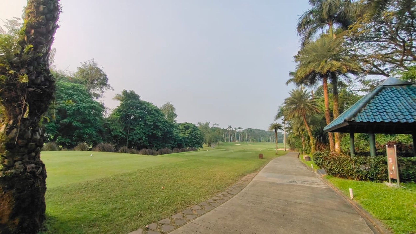 Kavling view menghadap langsung lapangan Golf BSD City