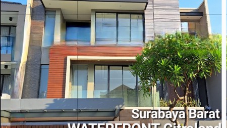 Rumah Baru Waterfront Citraland New SMART Home Teknologi SPESIAL Garasi Carport 5 Mobil LUAS