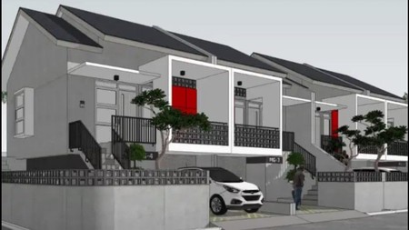 Rumah Baru Cluster tahap 2 di Puncak Sariwangi Asri banyak  Bonusnya  (canopy, water heater, TV TCL 32 inch, kitchen set, toren dll.)