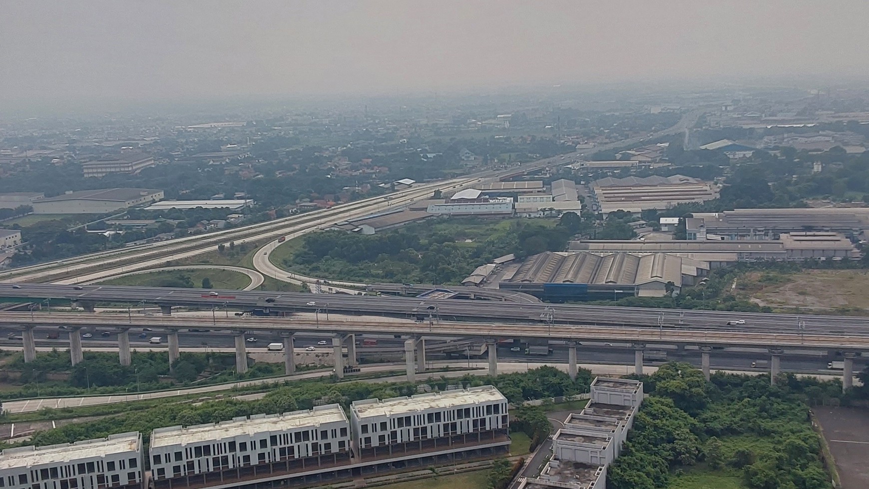 Apartemen ditengah kota industri