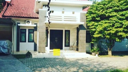 Rumah plus kios dengan tanah luas di Way Hui Jati Agung Lamsel