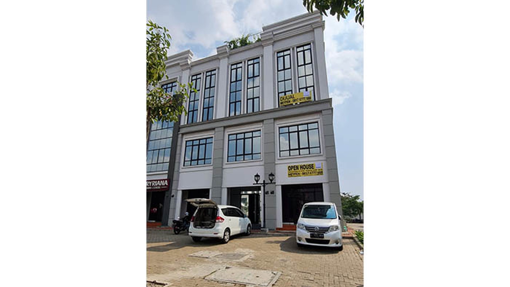 Ruko Hoek Sedayu City Boulevard Raya, Kelapa Gading,  3 muka BU, Harga Murah