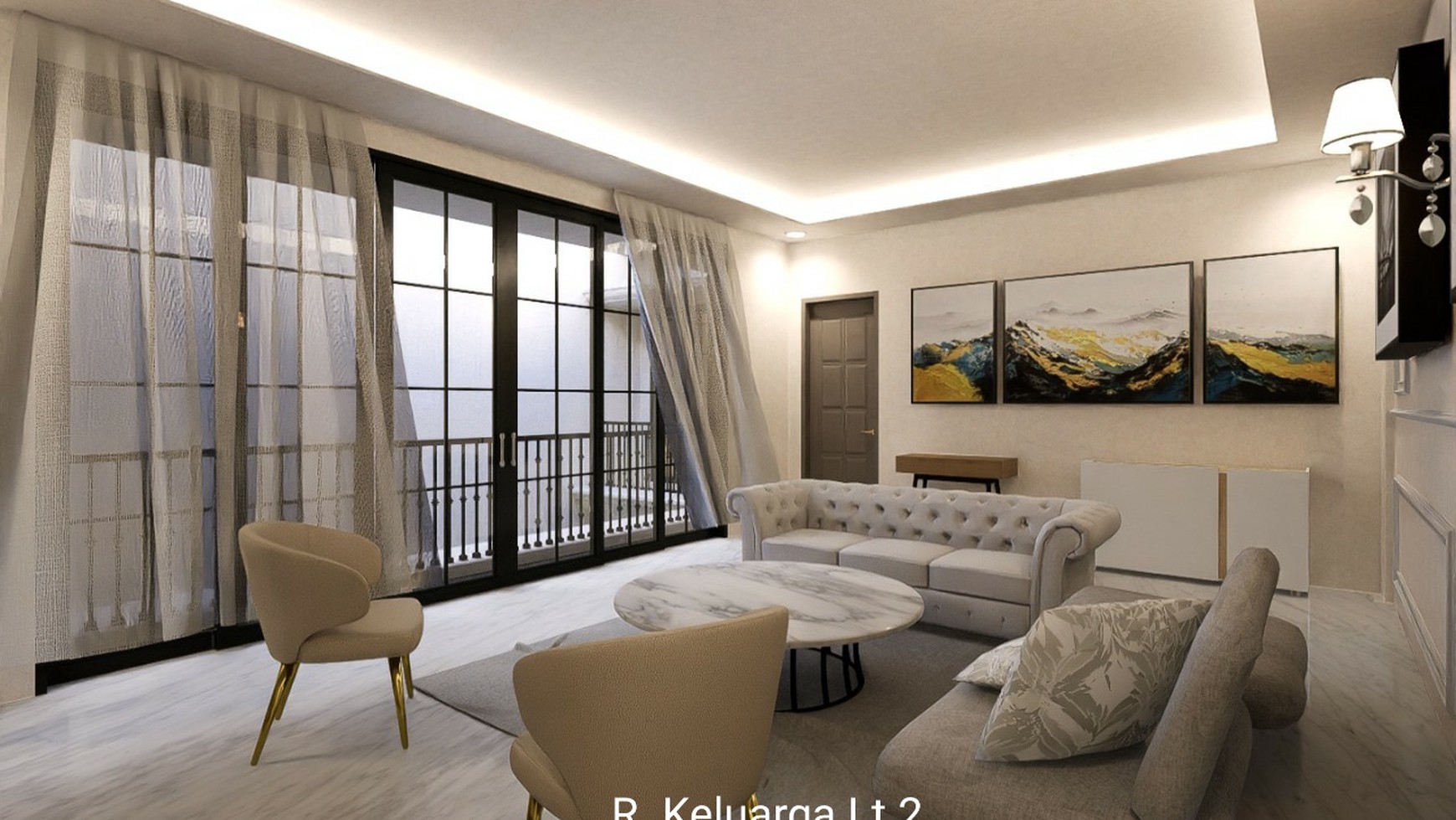 Dijual Rumah Baru Minimalis Modern Dalam Kompleks