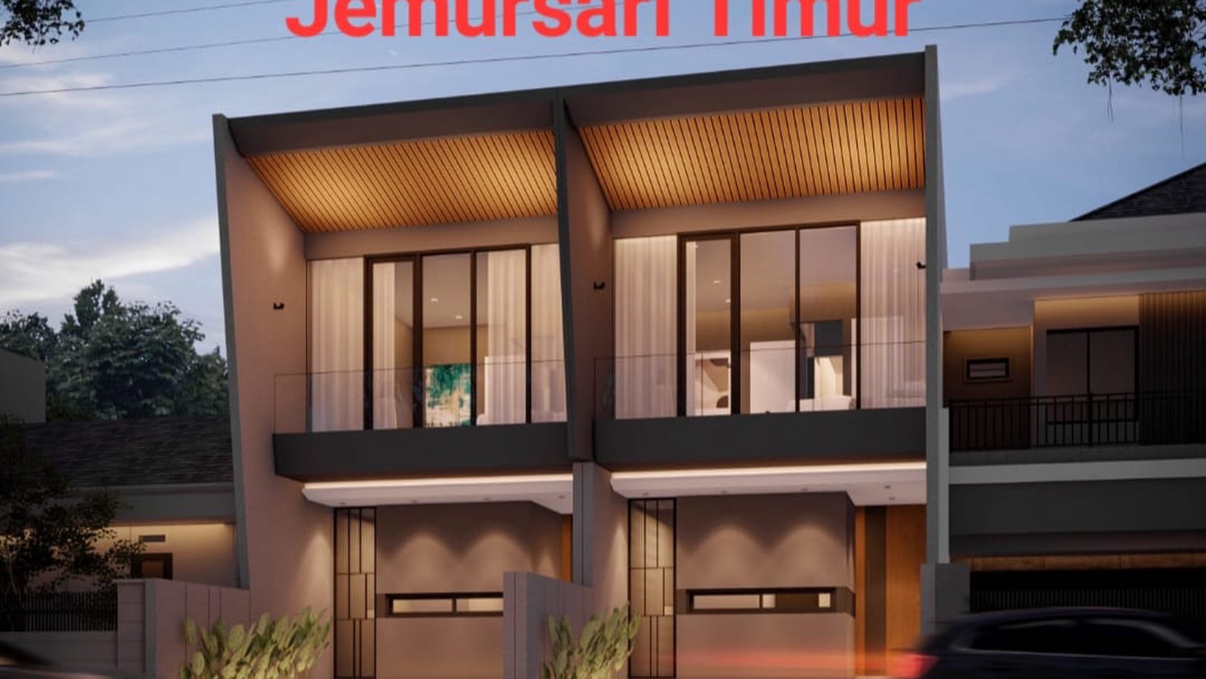 Gercep Murah Rumah Baru Gress Tengah Kota 2M an saja Jemursari Surabaya