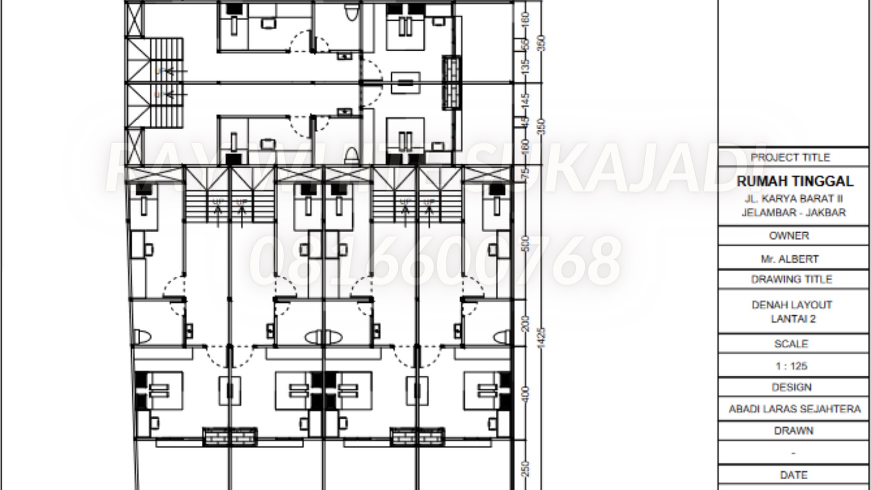 DIJUAL RUMAH DI KARYA BARAT, JELAMBAR, JAKARTA BARAT