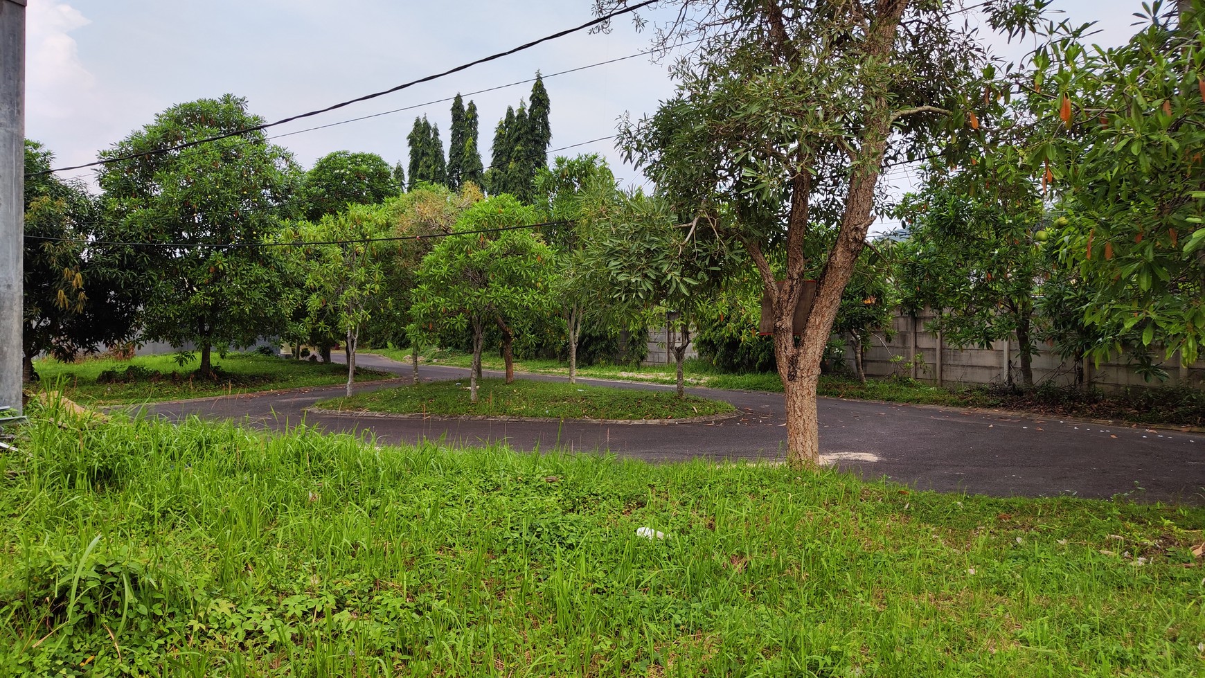 Tanah Kavling Siap Bangun Luas 521m2 posisi Hook di Citra Garden