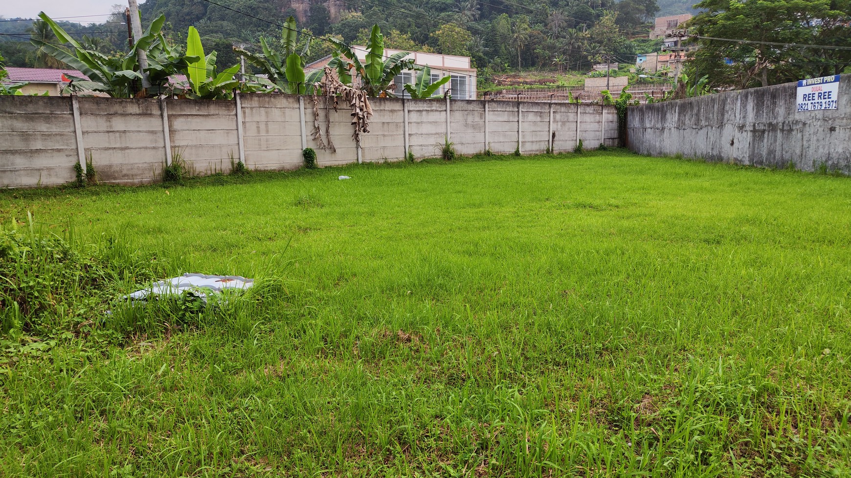 Tanah Kavling Siap Bangun Luas 521m2 posisi Hook di Citra Garden