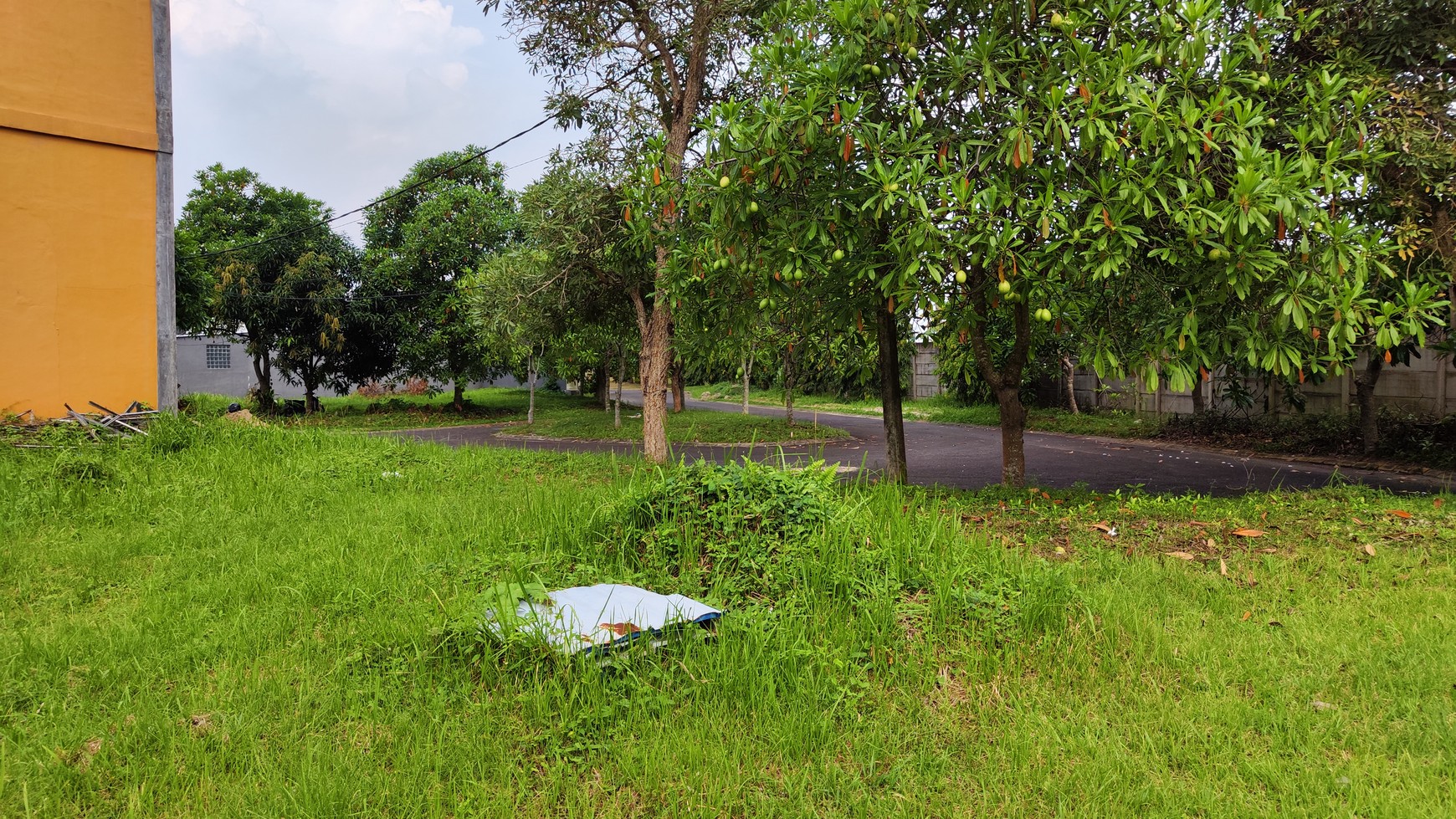 Tanah Kavling Siap Bangun Luas 521m2 posisi Hook di Citra Garden