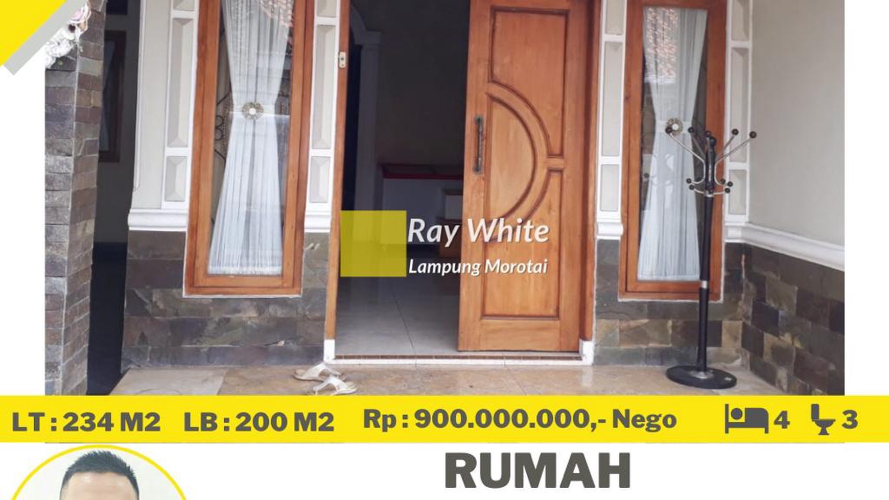 Rumah murah dikedamaian Bandarlampung