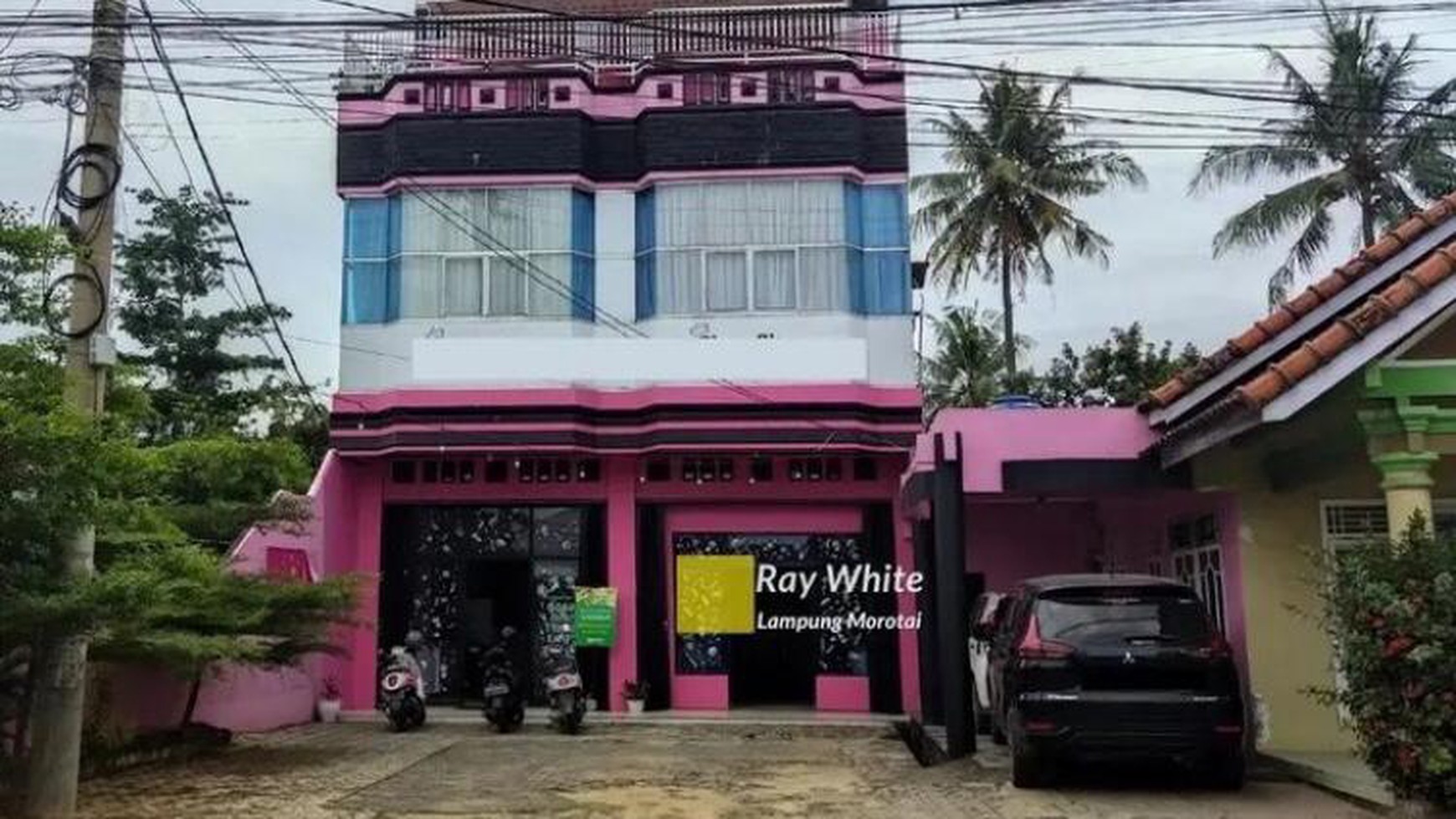 Ruko 2 pintu di jalan Urip Sumoharjo Wayhalim Bandarlampung