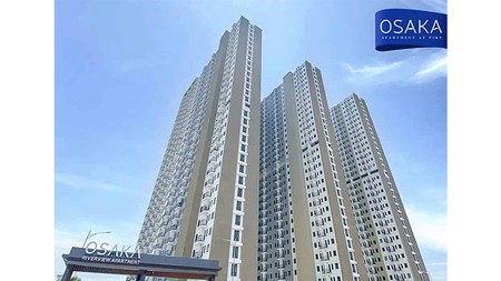 Apartemen Osaka Riverview, Twr B Pantai Indah Kapuk 2, Luas 14m2