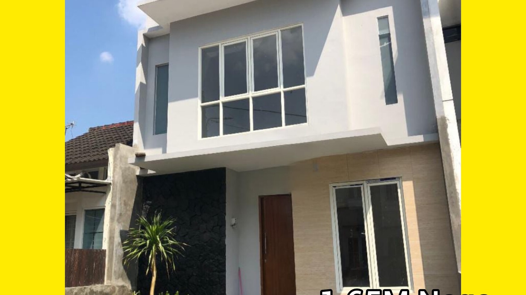 Dijual Rumah Murah North West Lake 2 kamar 800jtan