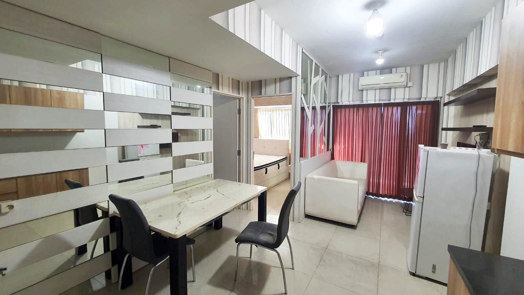 Apartemen Orchard Pakuwon Mall Surabaya Barat, 2 BR, View City, Full Furnished