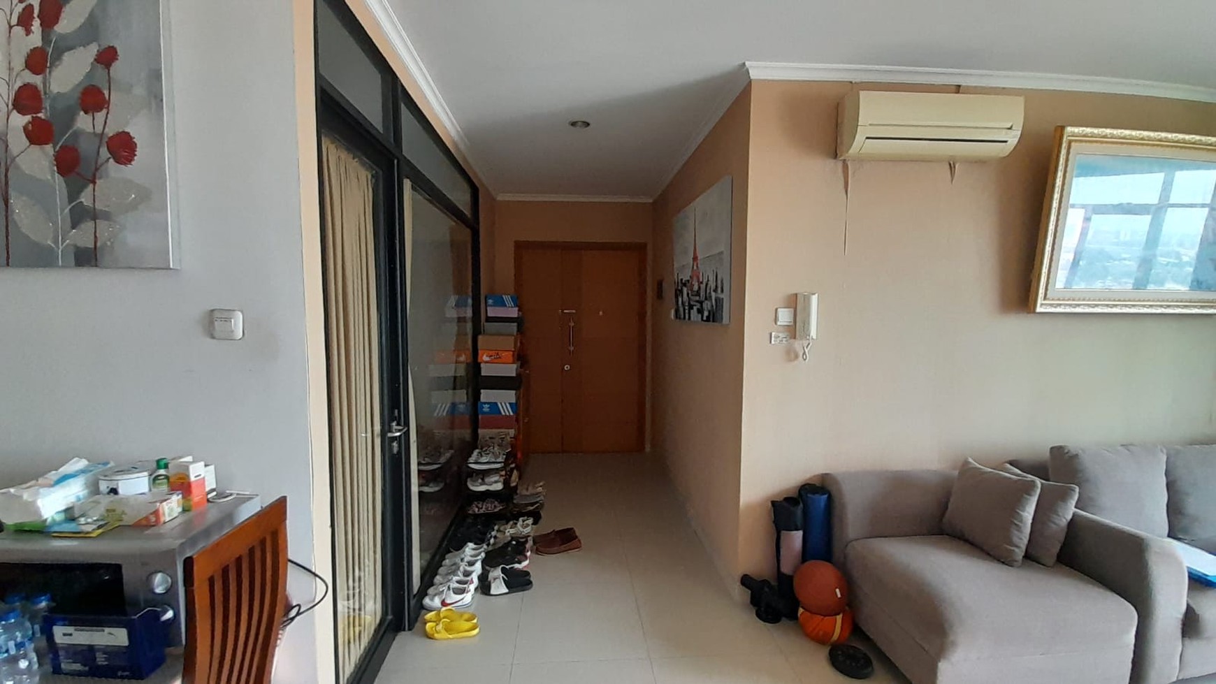 Apartemen Hampton Park, luas 105meter di Pondok Indah, Jakarta Selatan