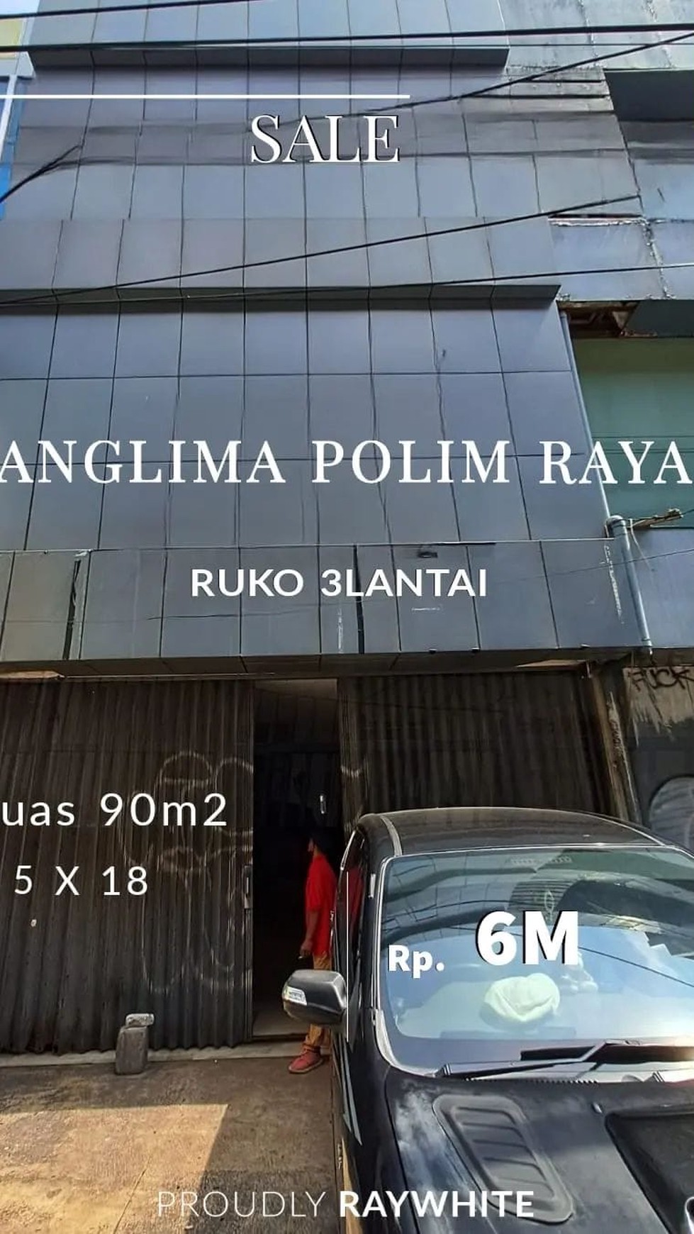 Ruko 3 Lantai di Panglima Polin Kebayoran Baru