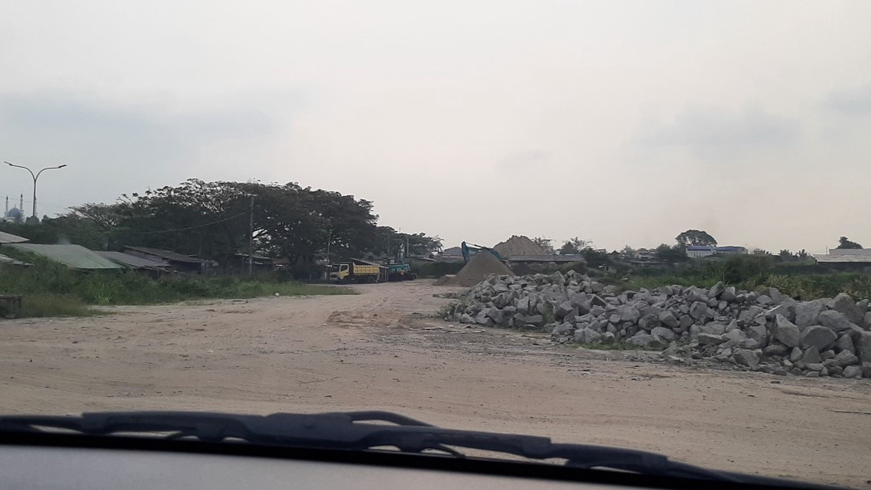 Tanah Jl Lingkar Cilegon, Posisi Bagus Luas 700x250m2