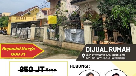 Rumah Murah tengah kota Palembang