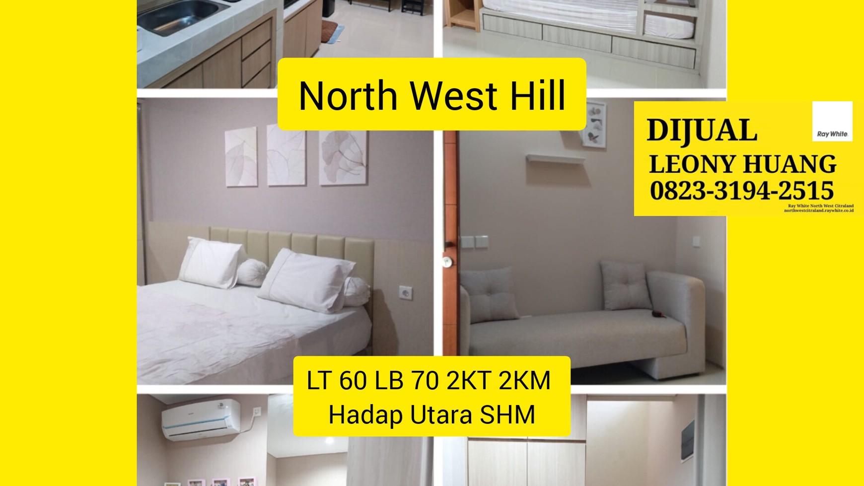 Dijual Rumah Cantik Full Furnished North West Citraland Utara Surabaya