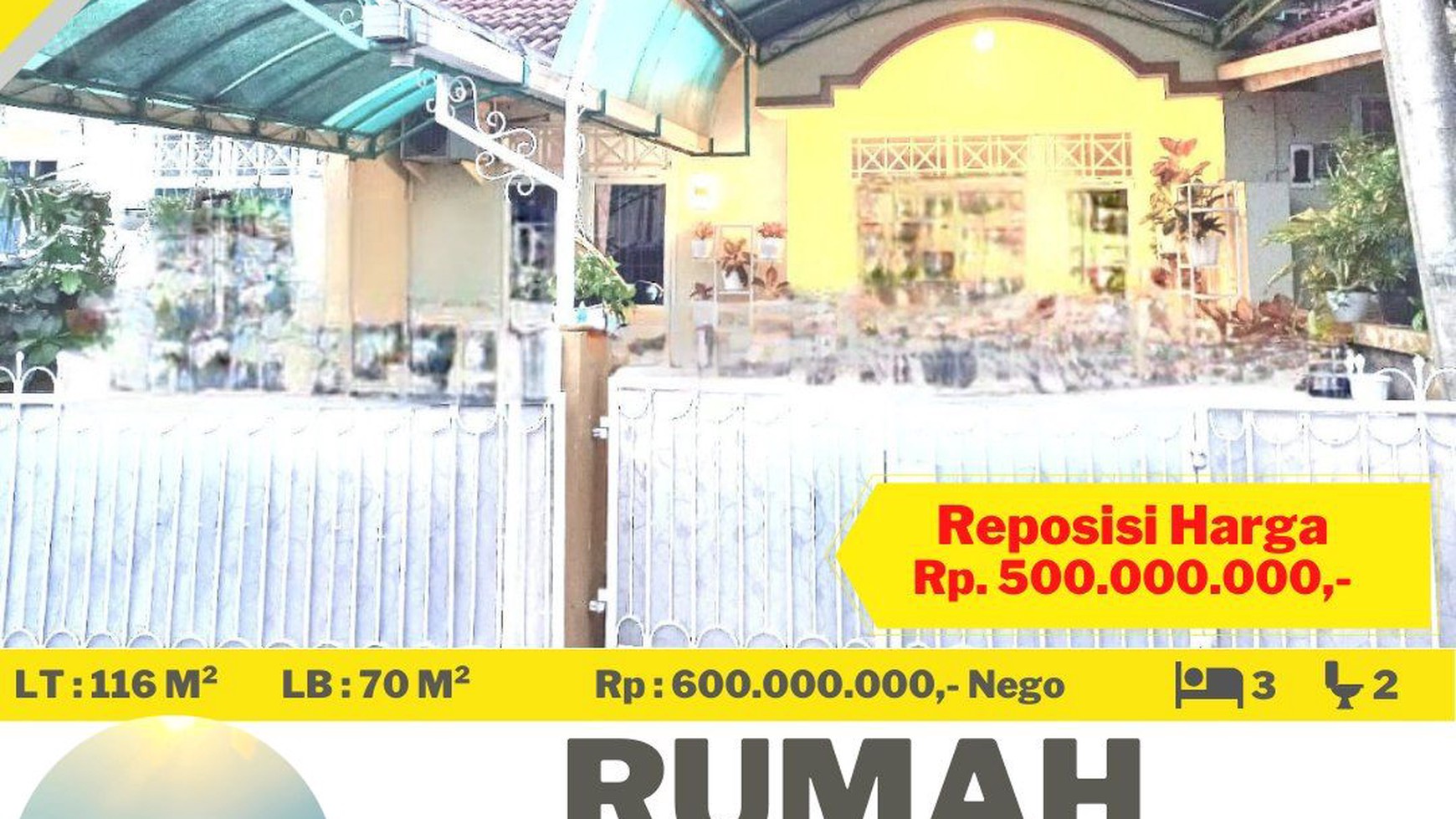 Rumah Murah di Perumahan Bukit Kencana Antasari