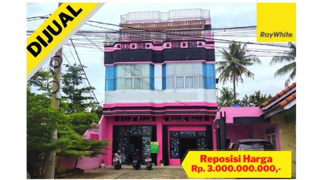 RUKO MURAH 4 LANTAI DI WAY HALIM BANDAR LAMPUNG (ber)