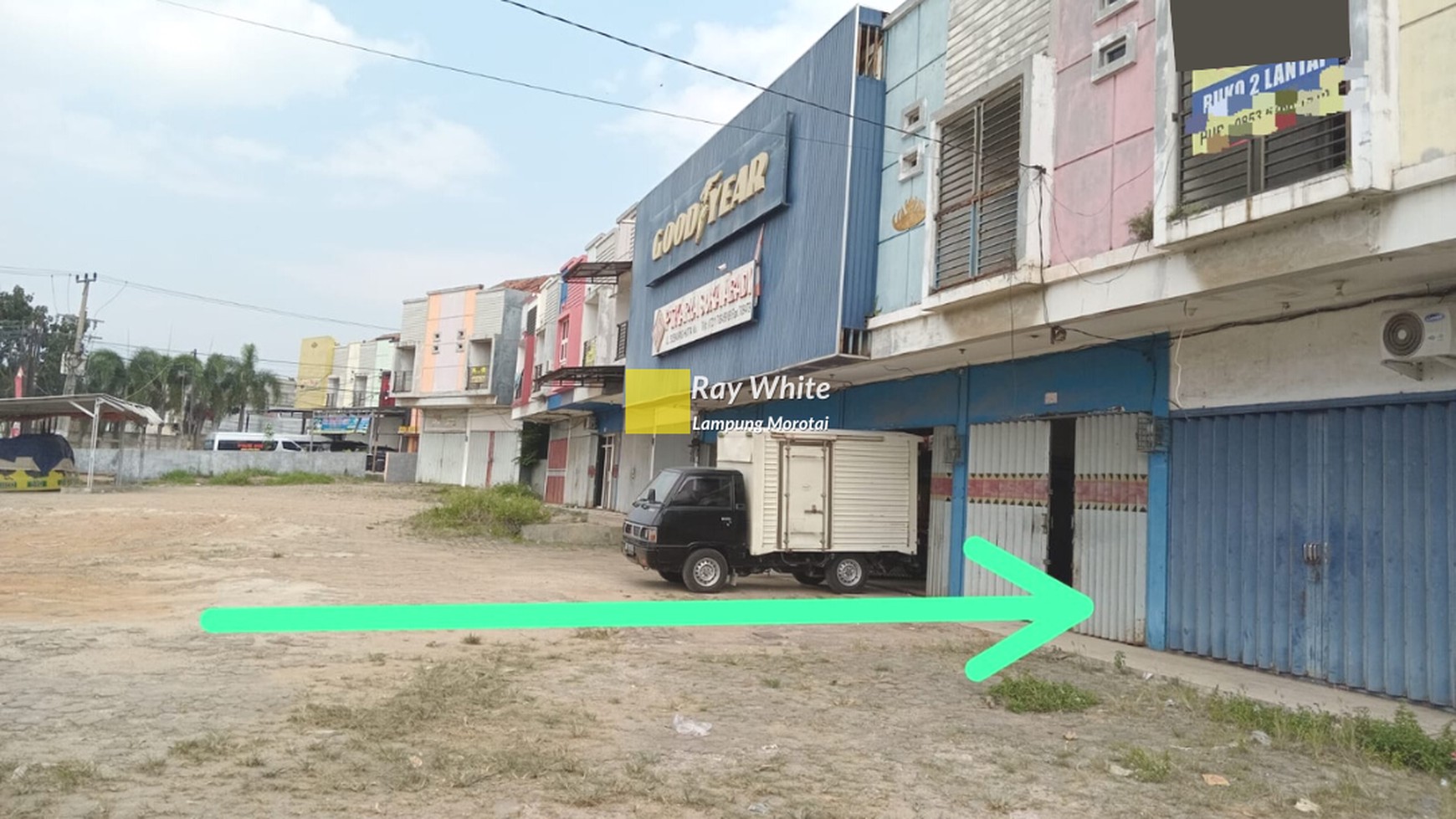 DIJUAL RUKO MURAH 2 LANTAI DI JL. SOEKARNO HATTA BANDAR LAMPUNG (mey)