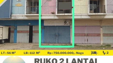 Ruko 2 Lantai di Jalan Negara Soekarno Hatta (By Pass) Bandar Lampung