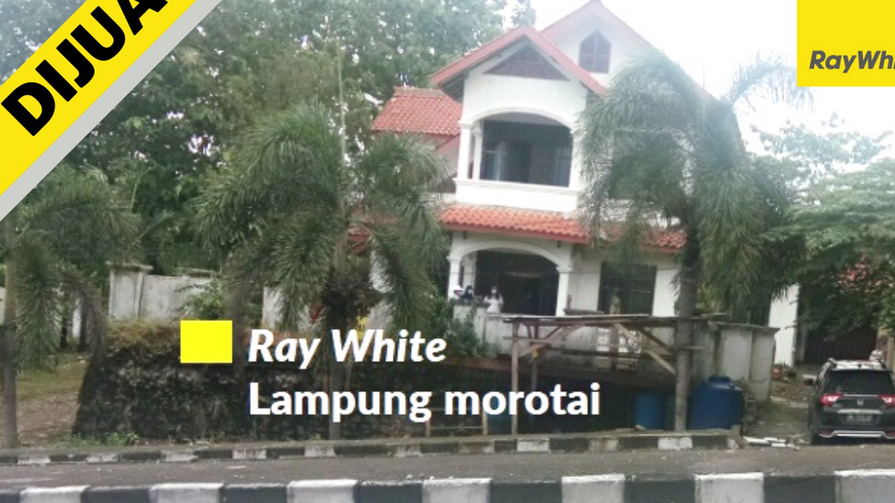 Rumah Pinggir Jalan Lintas Timur Bakauheni Lampung Selatan