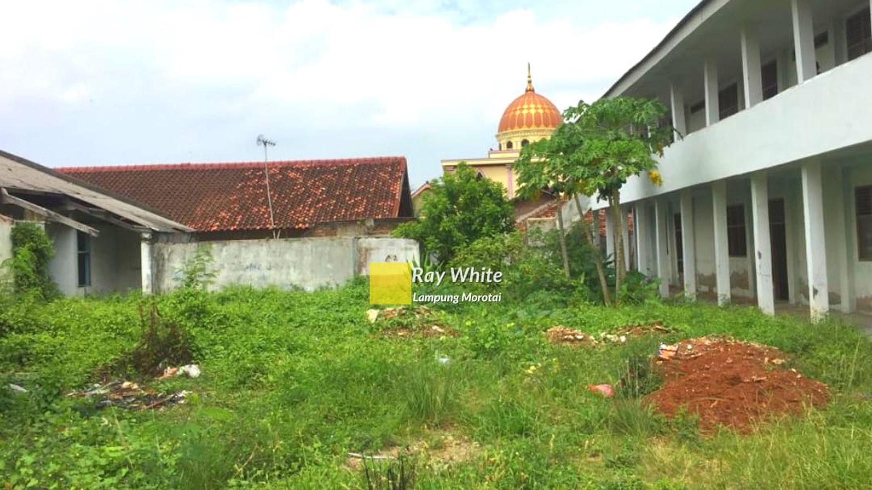 DIJUAL MURAH BANGUNAN BEKAS SEKOLAH DI KEDATON BANDAR LAMPUNG