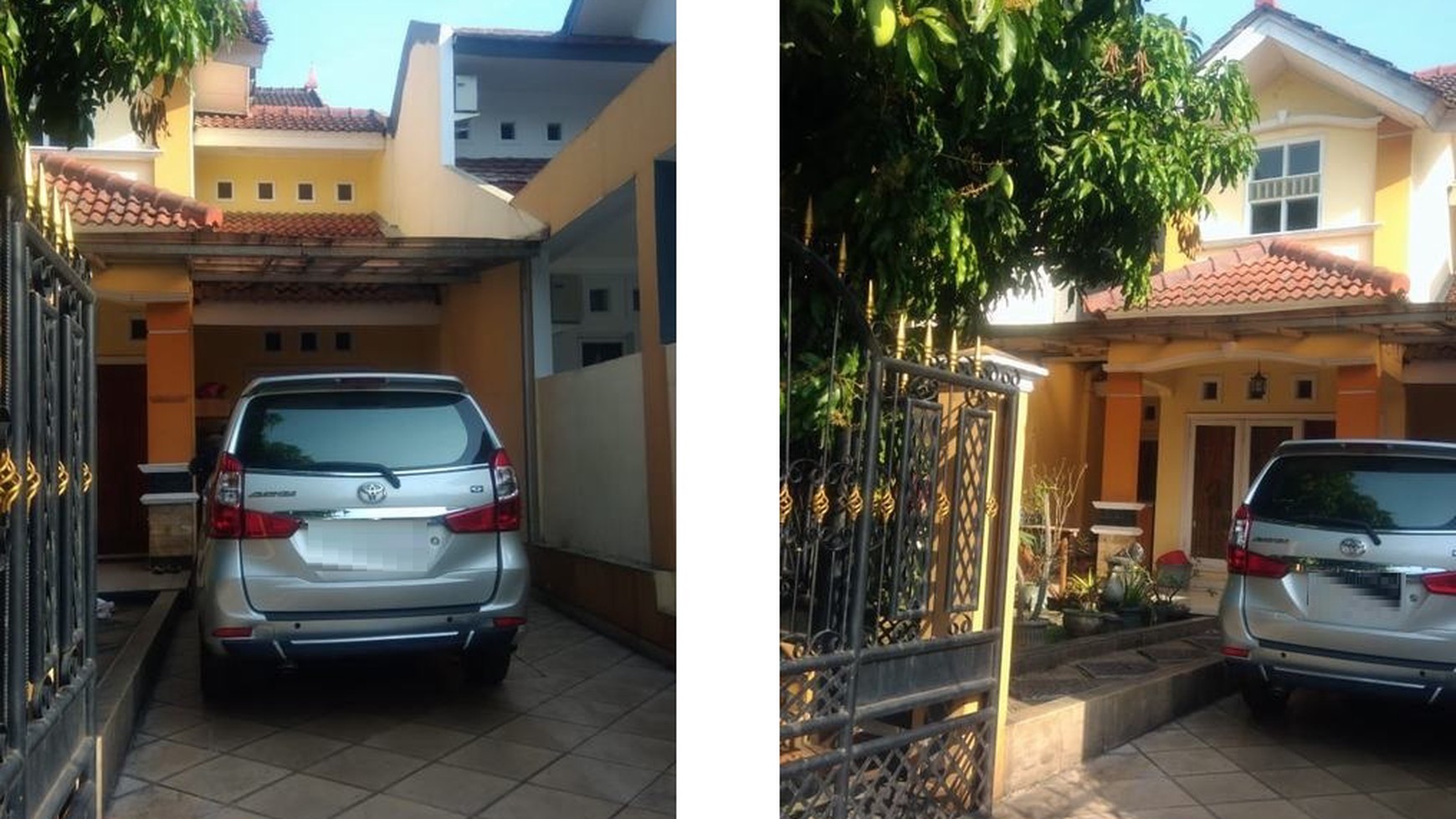 Rumah Villa Serpong, Sebelah Villa Melati Mas, satu jalur jalan pahlawan seribu.