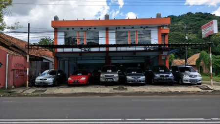 Ruko SHM Strategis Pinggir Jalan Raya Serang, Cilegon Banten, eks Showroom Mobil