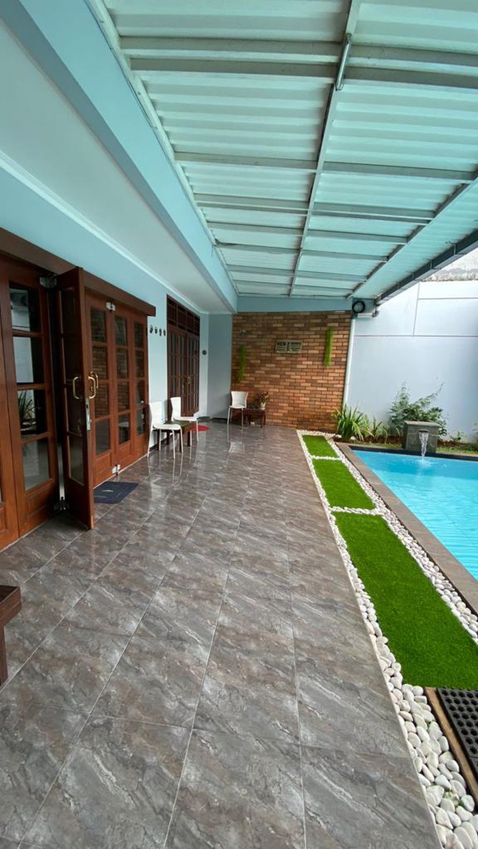 Rumah di Bintaro, dengan Pool, Siap Huni Lokasi dalam cluster Mandar Bintaro Tangerang Selatan..