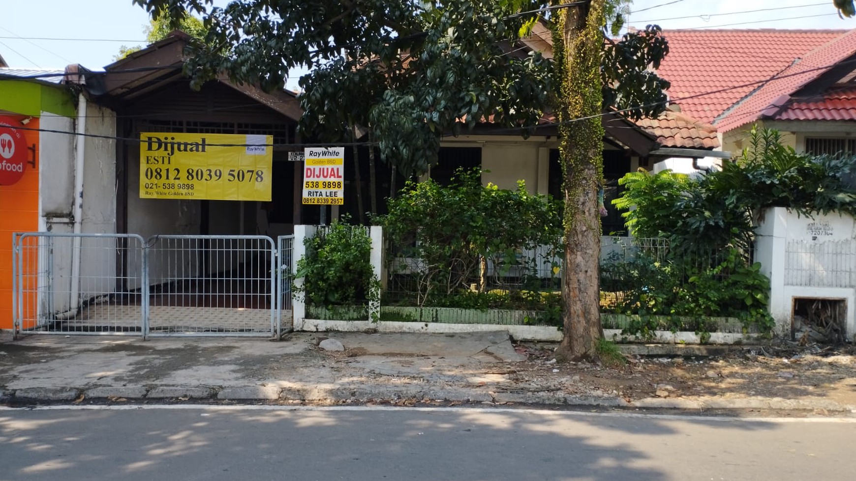 jual cepat bu rumah 1 lantai harga nego, lokasi strategis, cocok untuk usaha, rawabuntu utara bsd city serpong tangerang banten