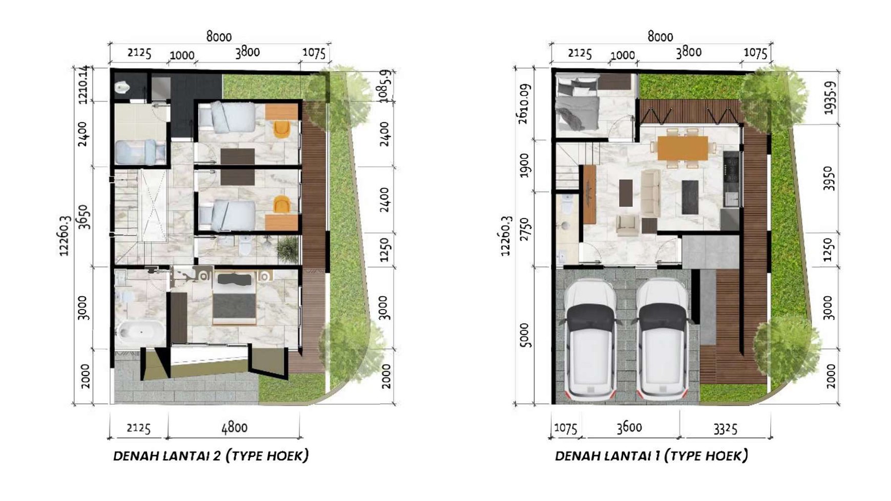 Rumah brand new minimalis di bintaro,