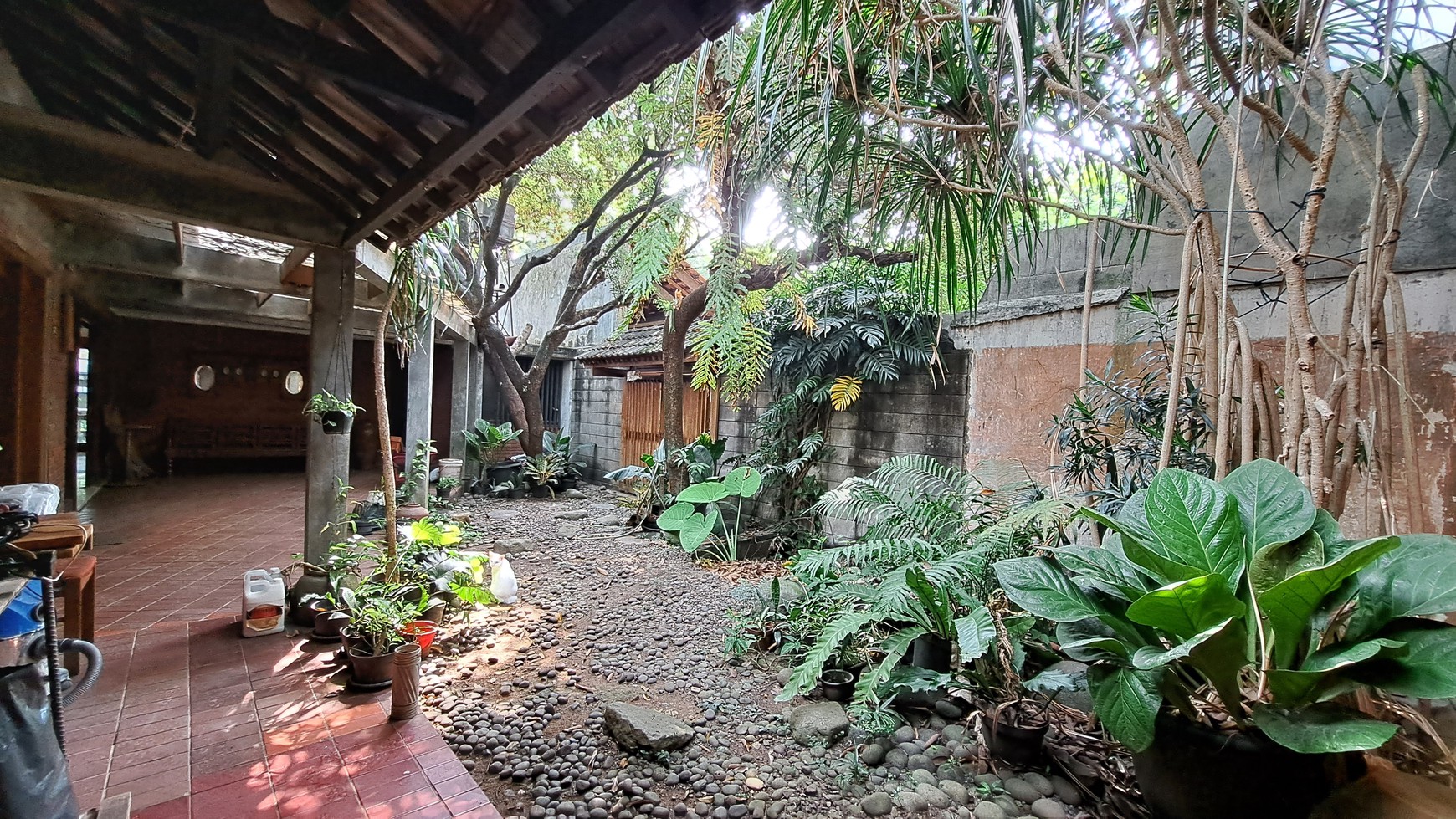 Rumah yang asri area Kalibata Pancoran Jakarta Selatan.