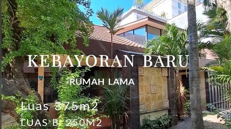 Rumah 2 Lantai Lamandau Kebayoran Baru Jakarta Selatan