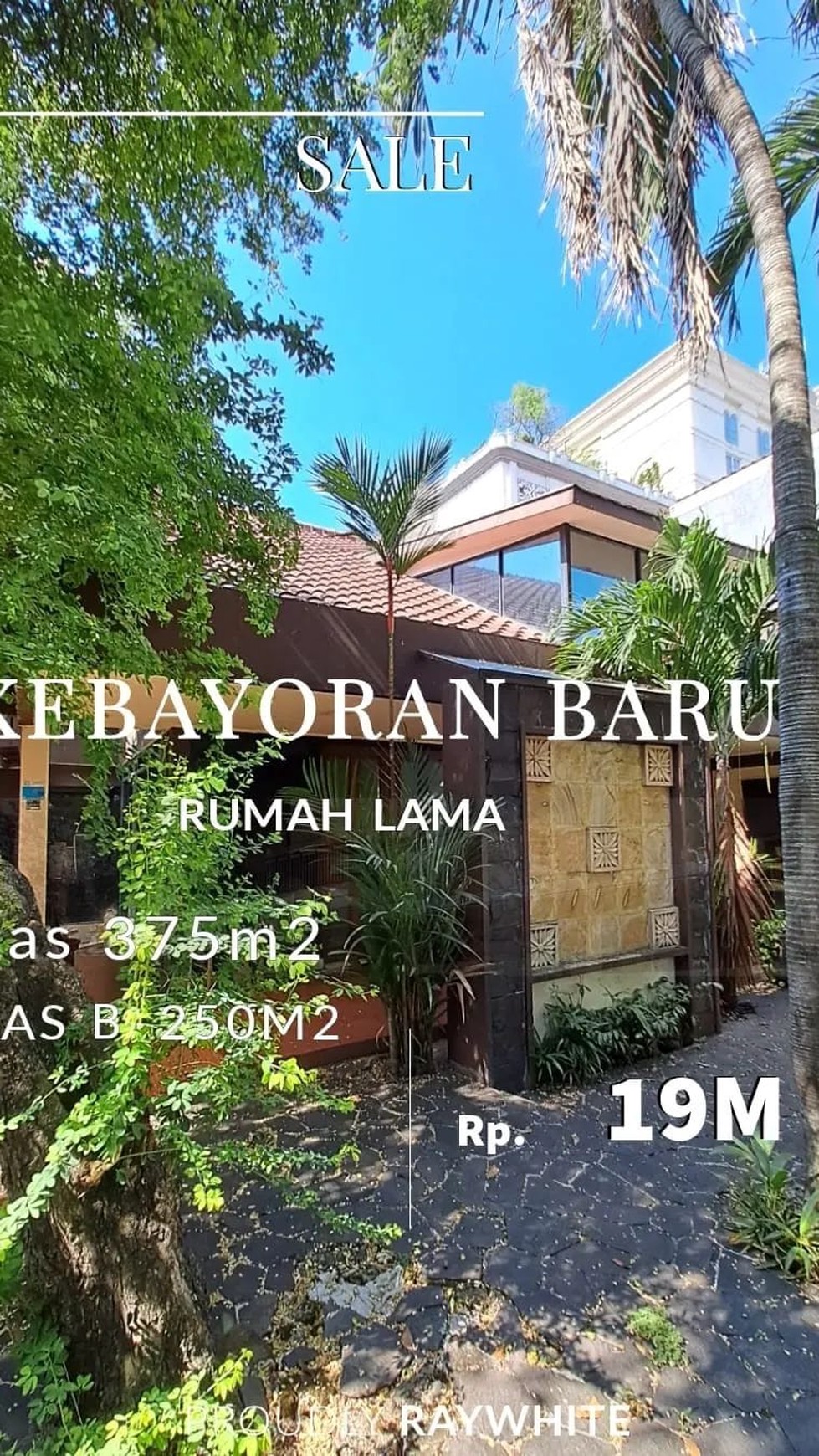 Rumah 2 Lantai Lamandau Kebayoran Baru Jakarta Selatan