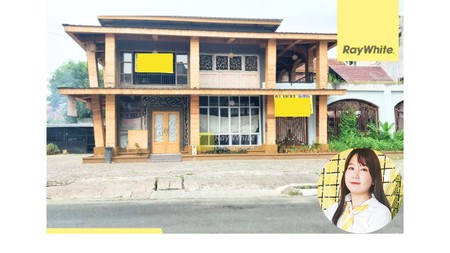 Dijual Tanah bonus bangunan Rumah 2 lantai Lokasi pusat kota bandar lampung (A&Y)