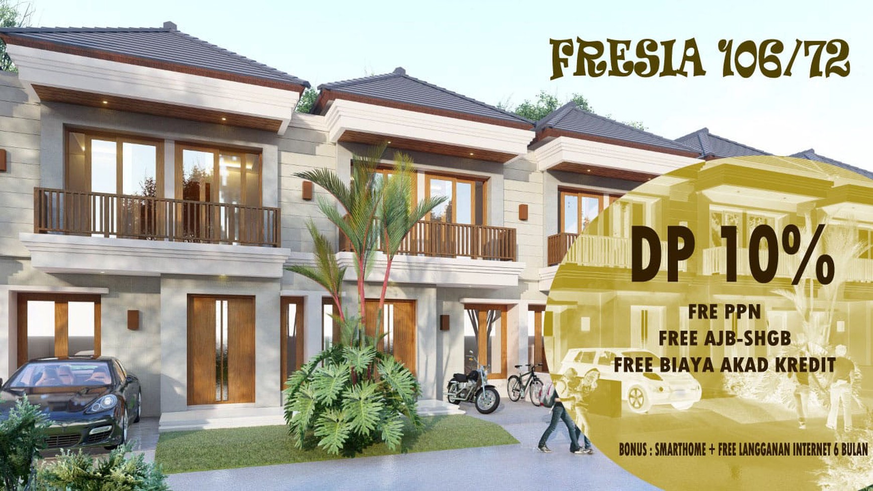 Rumah Baru di Arya Green Pamulang Fresia..