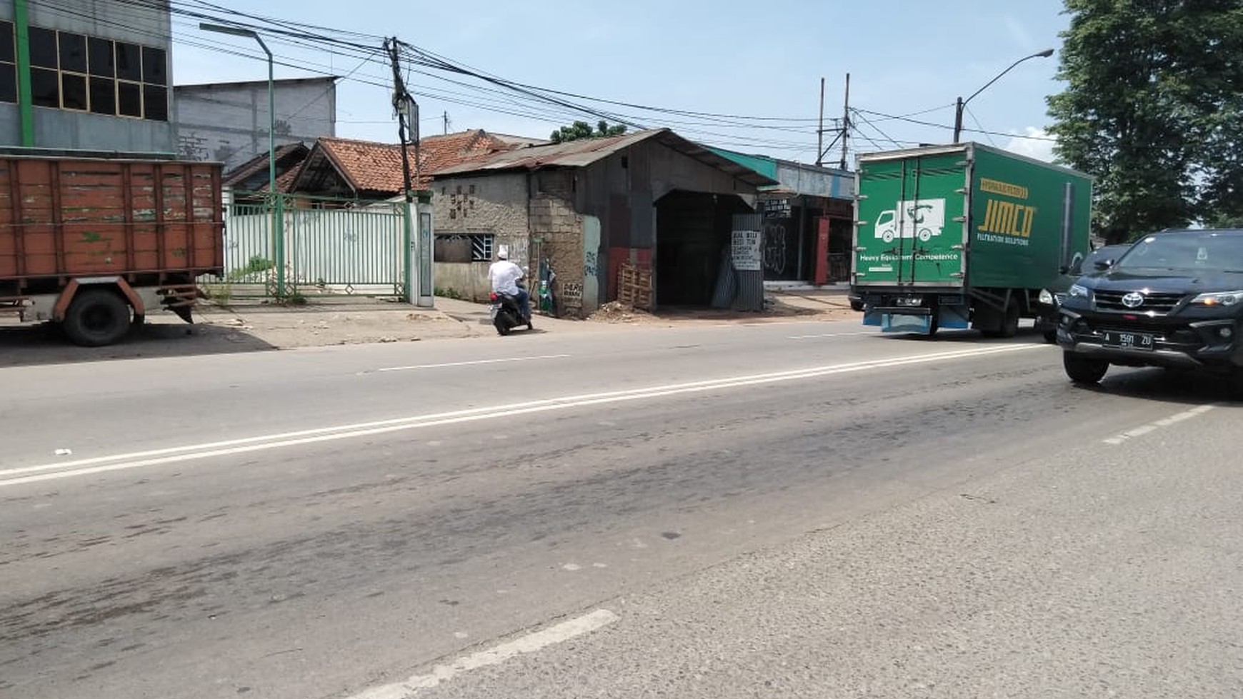 KAVLING DI JL RAYA SERANG, BITUNG, CIKUPA