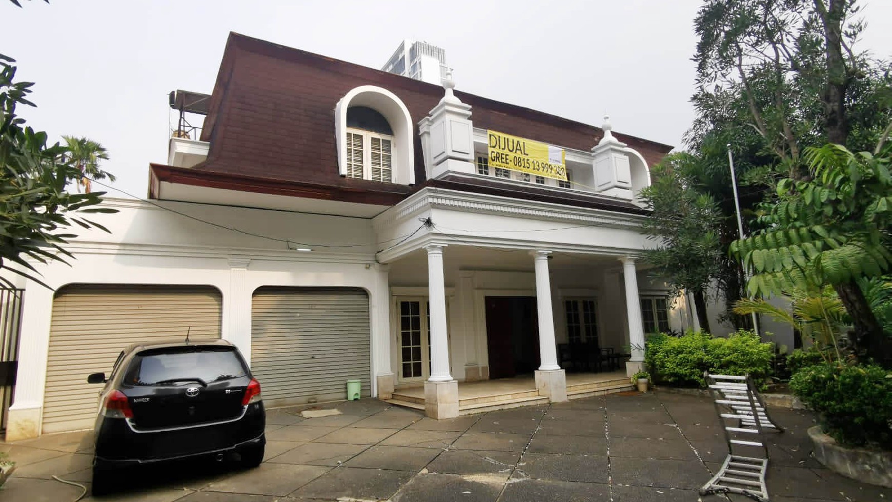 Rumah  Permata hijau, turun harga, murah, jalan raya, jakarta selatan