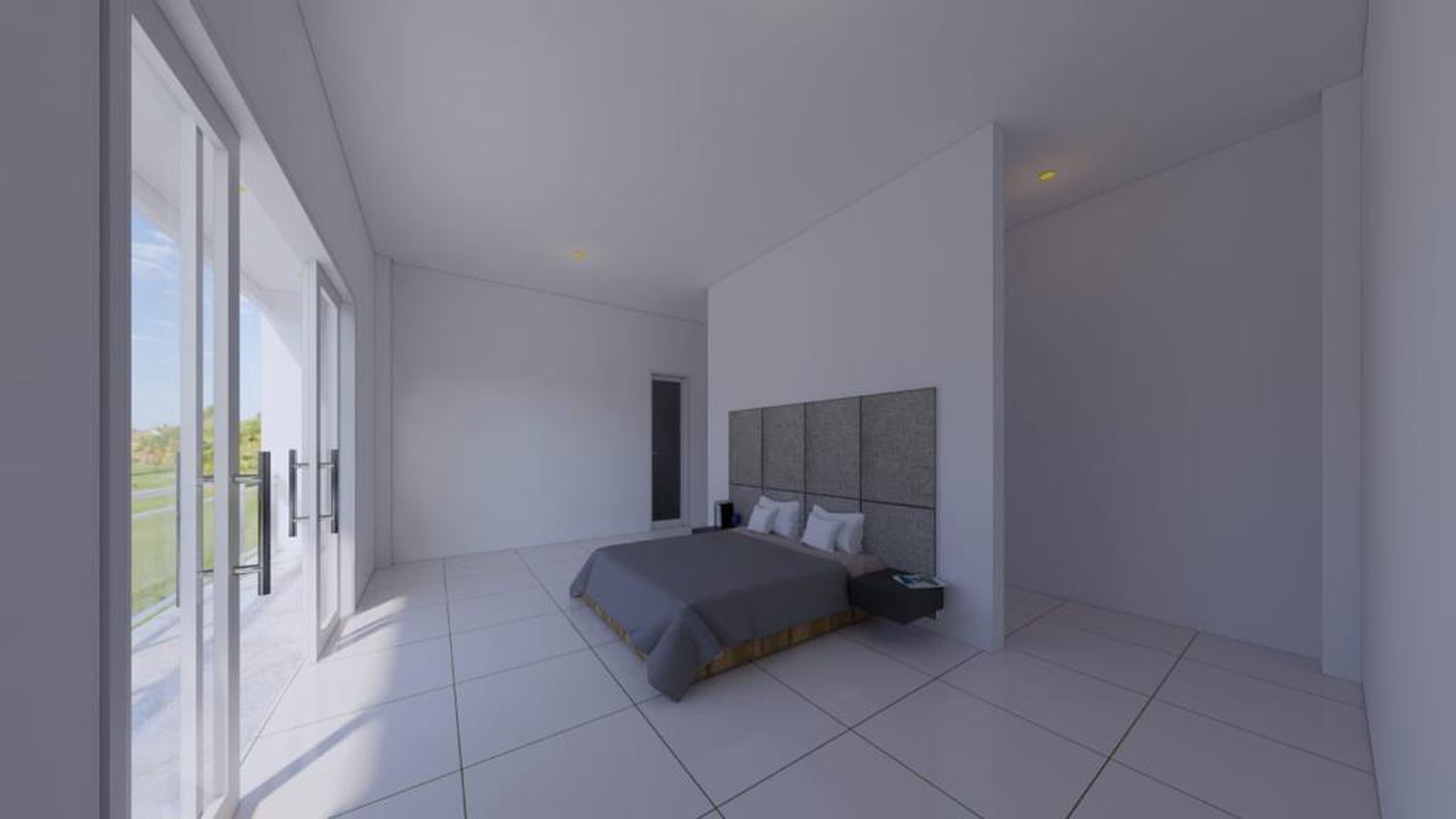 Modern villa with open space design Pererenan Canggu Bali