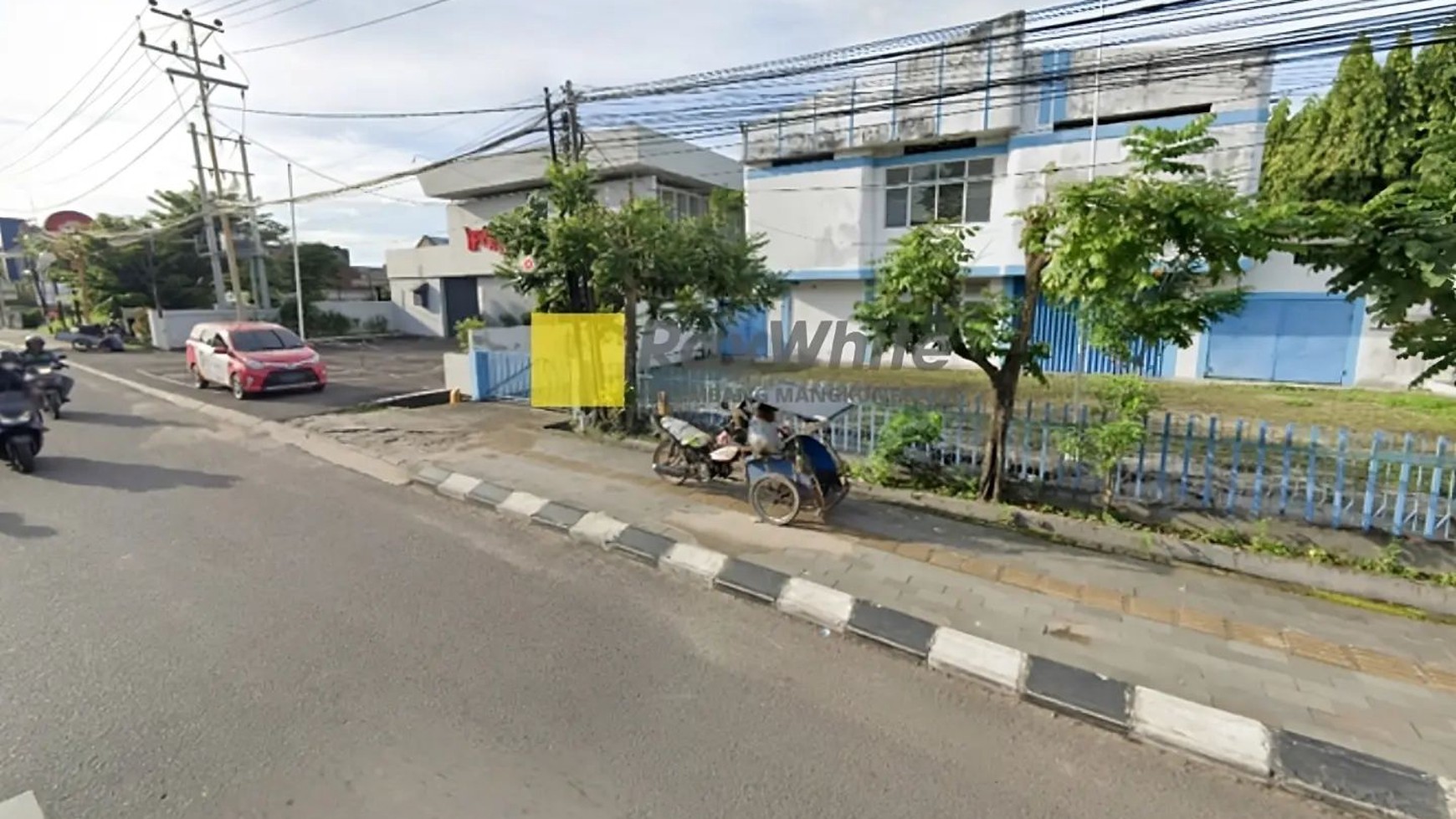 Bangunan kantor + Rumah Tengah kota Palembang 