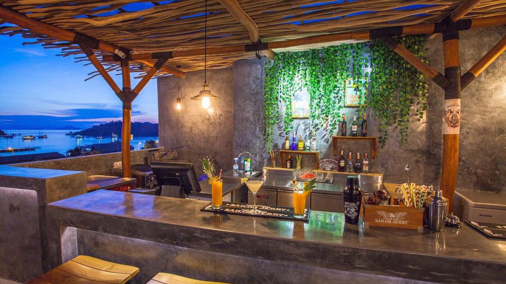 For Sale Freehold - Restaurant , bar and rooms with harbour view in the tourist centre of Labuan Bajo city , East Nusa Tenggara.